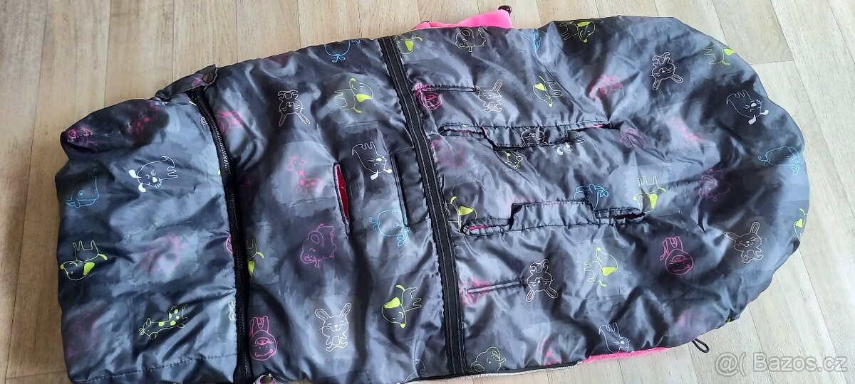 Emitex zimní fusak do 3 let růžový - 4