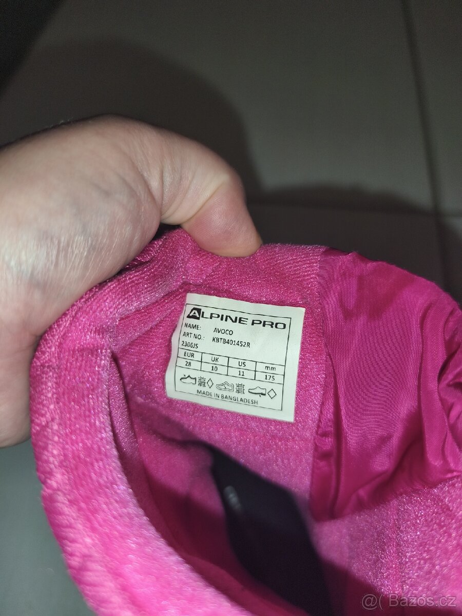 Dívčí zimní boty vel 28 - 4