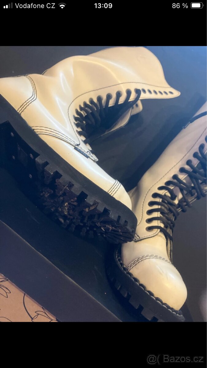 Bílé dámské glady - 4