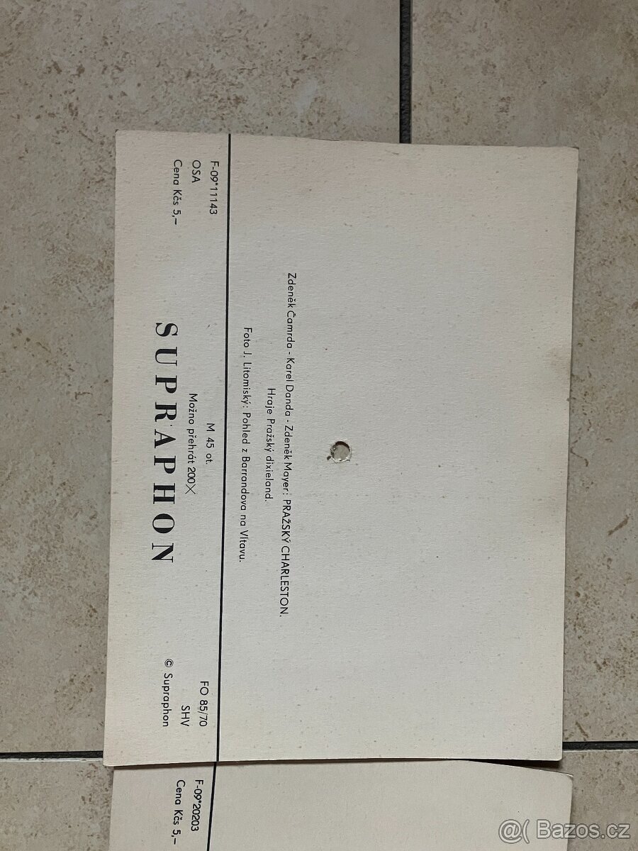 Vinylové hrající pohlednice - 4