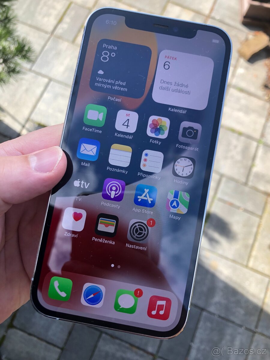 iPhone 12 PRO 128Gb v hezkém stavu, stříbrný - 4