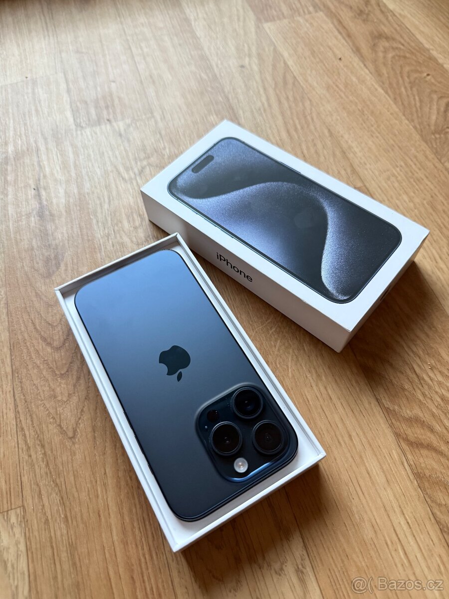 Apple iPhone 15 Pro 128GB modrý - 4
