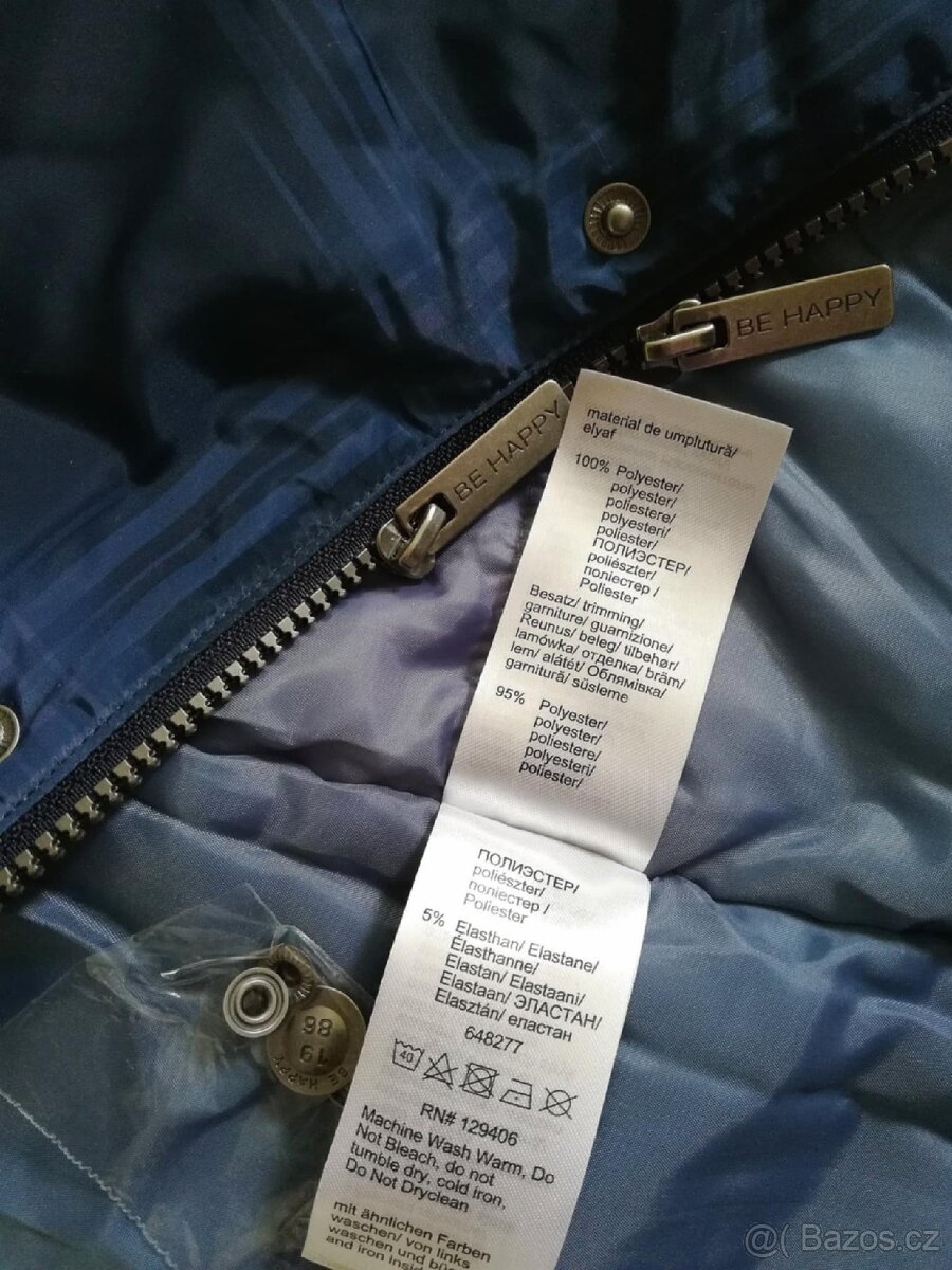 Dlouhá dámská bunda nová vel.44 Bpc - 4