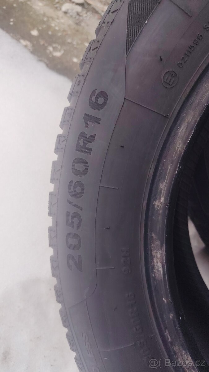 205/60/16 zimní pneu - 4