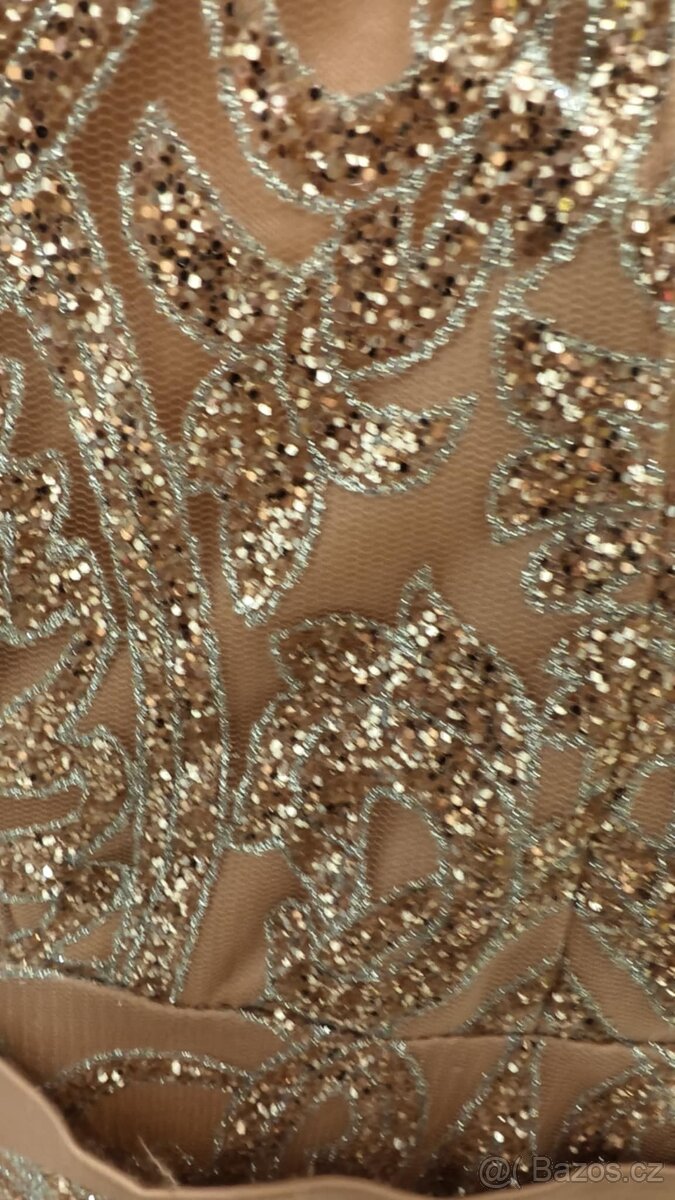 plesové šaty M - 4