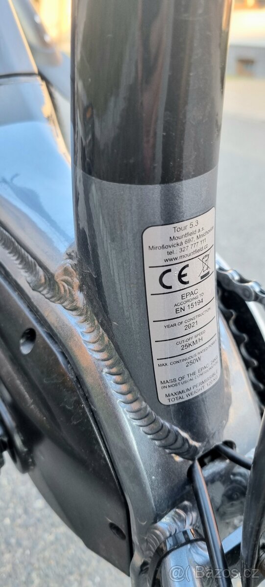 Elektrokolo MTF 5.3 – středový motor - 4