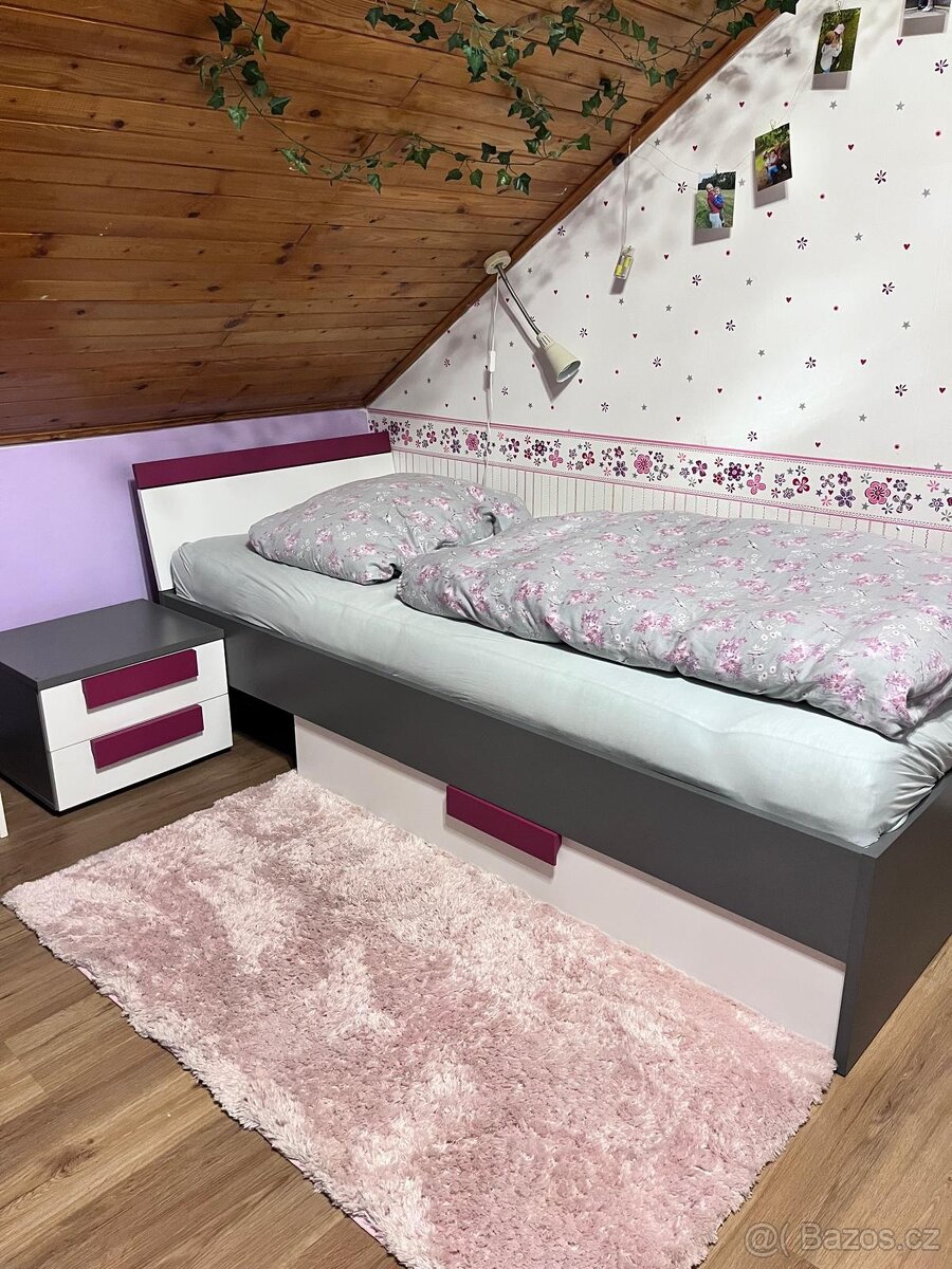 Prodám postel 90x200 - 4