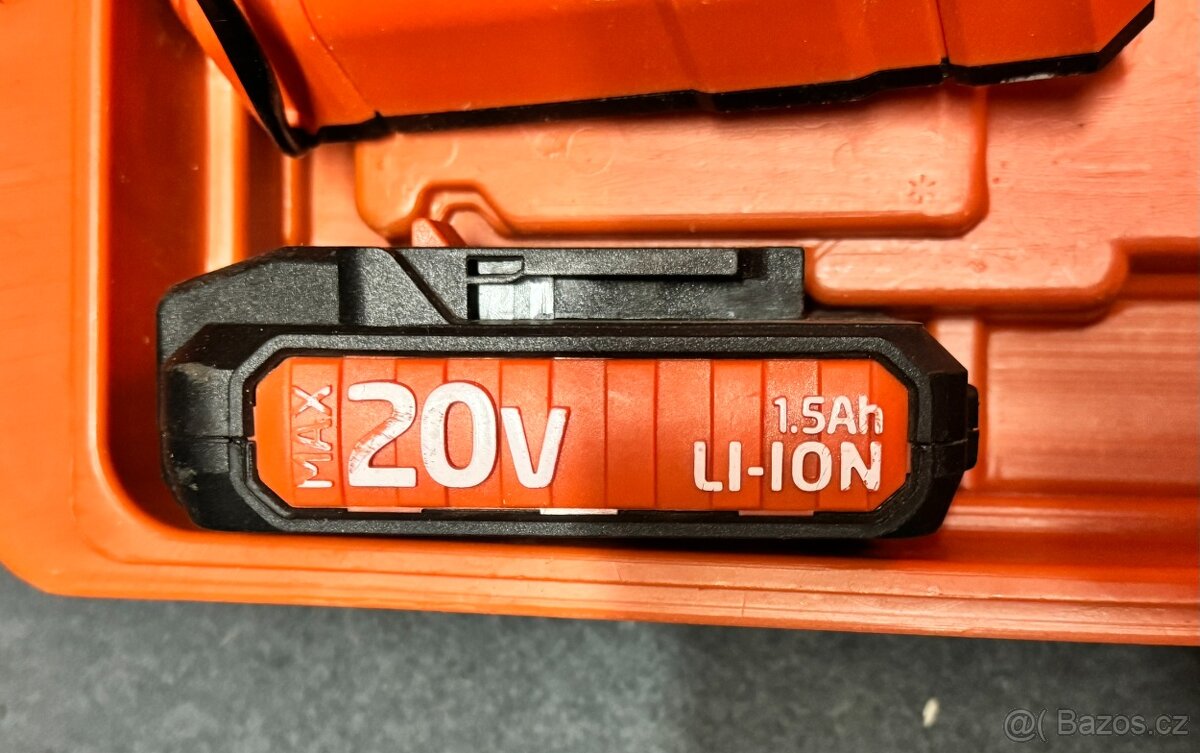 Aku úhlová bruska 20V POWERPLUS - 4