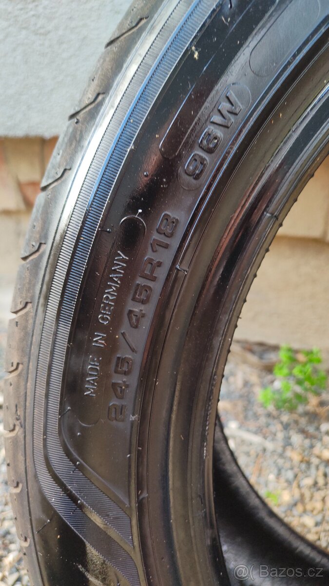 Goodyear eagle f1, letní 2ks, 245 /45 r18 - 4