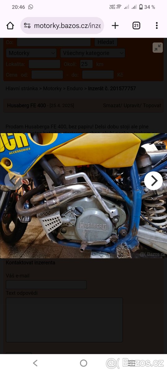 Husaberg Fe 400
