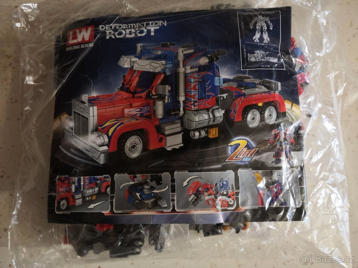 Stavebnice Auto-robot, kompatibilní s LEGO - 4