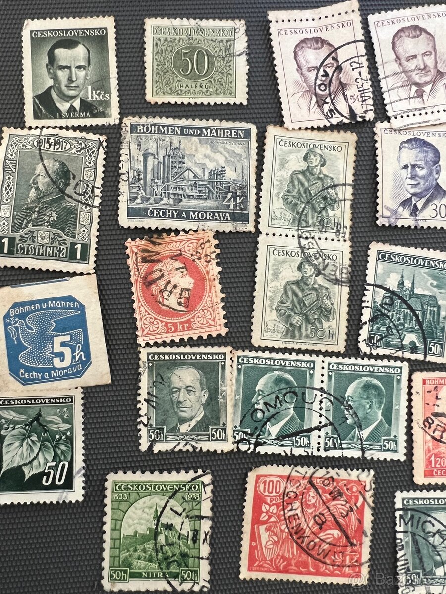 Poštovní známky i 100 let staré - 4
