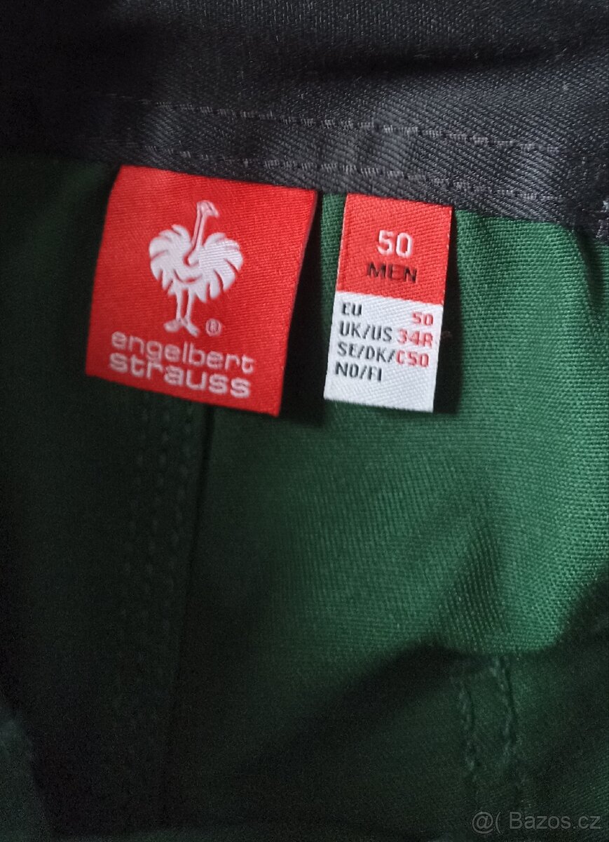 Nové pracovní kalhoty Engelbert Strauss vel. 50 - 4