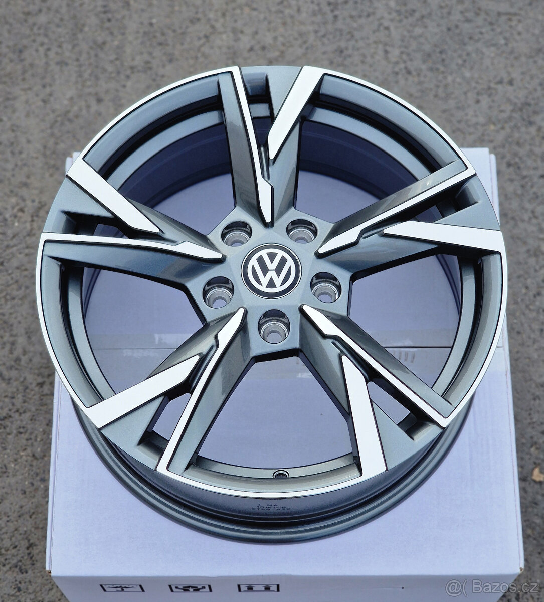 Alu kola 5x112 17 -/- 5x112 r17 - 4