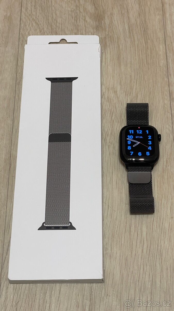 Apple Watch 11 42 mm GPS + kovový řemínek milánský tah - 4