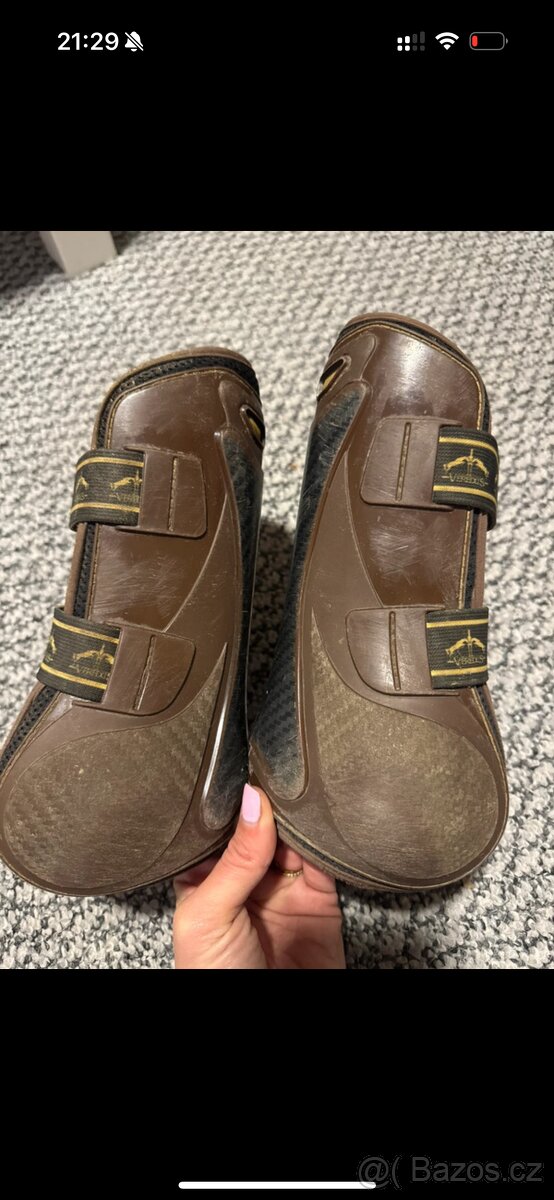 Hnědé kamaše Veredus - 4