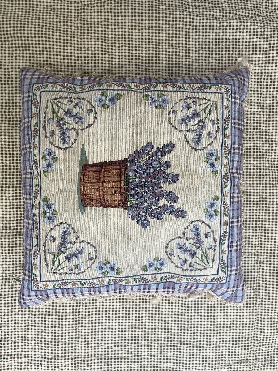 sada polštářů s levandulí - 4