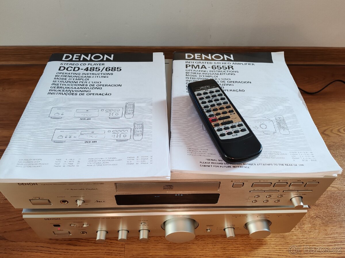 DENON PMA-655R + DCD-685 CHAMPAGNE, DO - 4