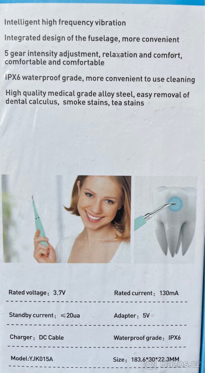 Ultrazvukový čistič zubů - 4
