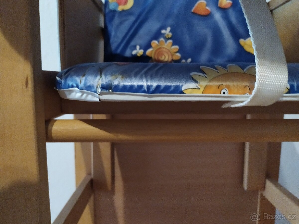 Dětská jídelní židlička a stoleček - 4