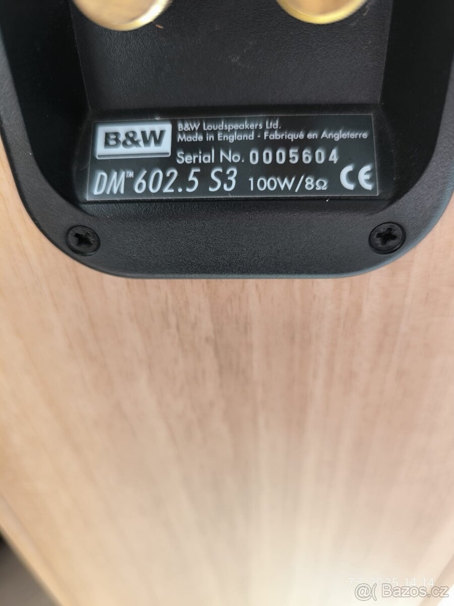 Reprobedny B&W DM 602.5 S3 - 4