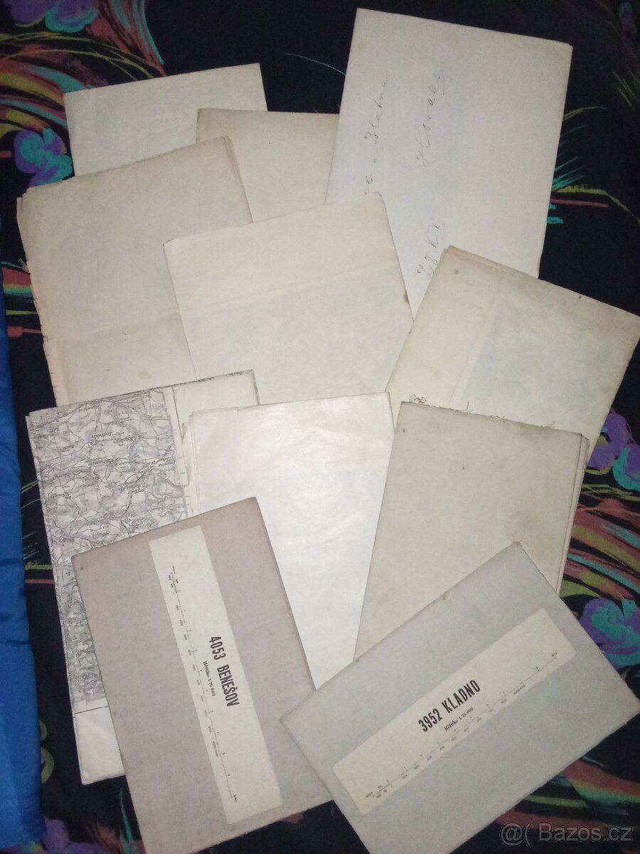 Staré mapy - 4