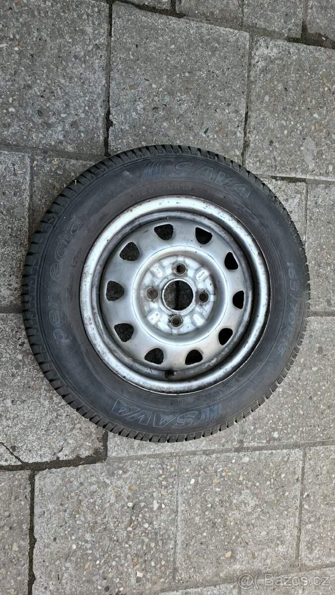 Pneumatiky 165 X 70 X R13 4kusy - 4