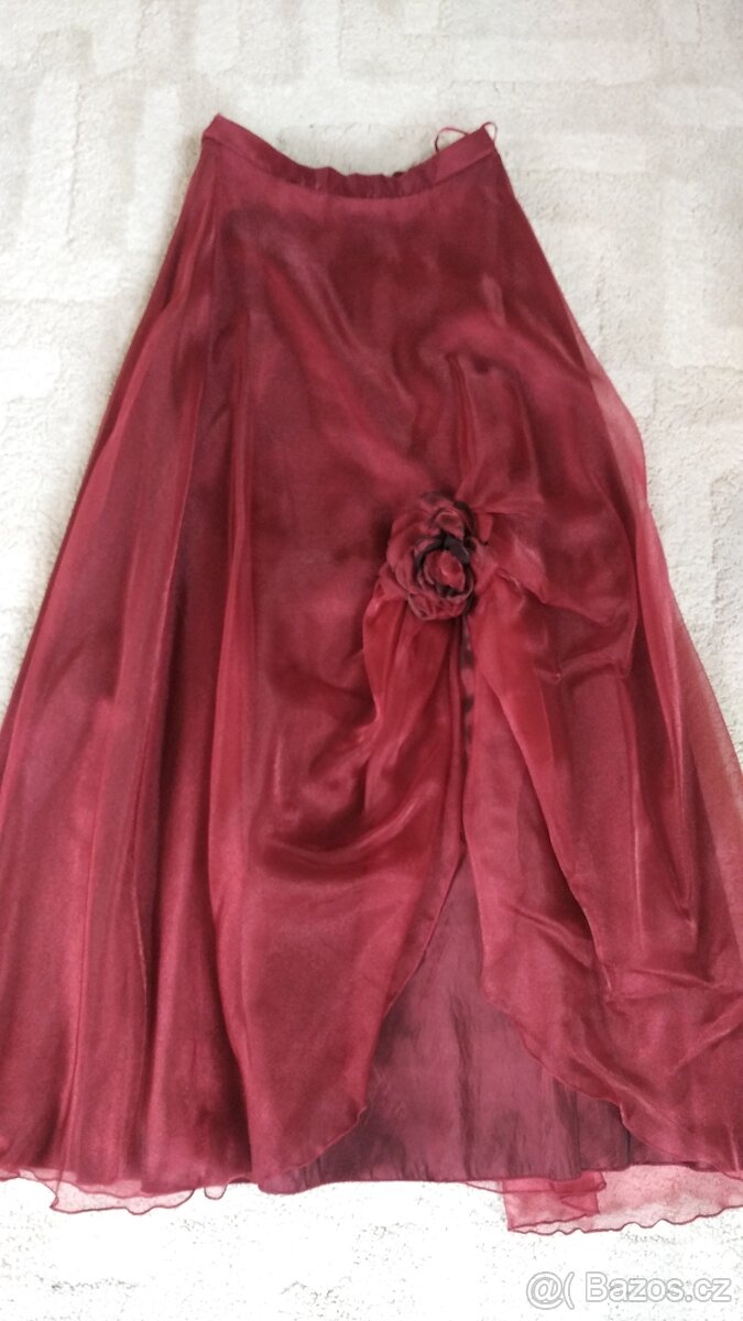Plesová sukně s korzetem - vel. 38 - 4