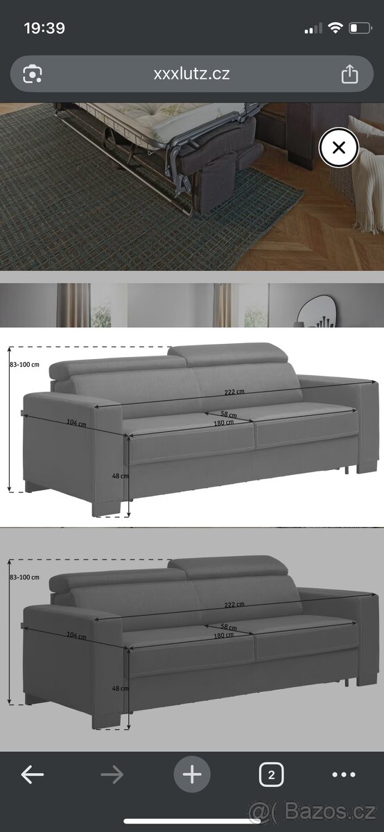 Rozkládací gauč - 4