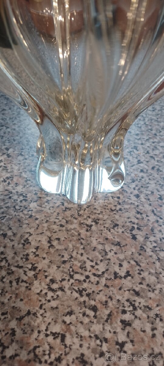 Váza hutní sklo - 4