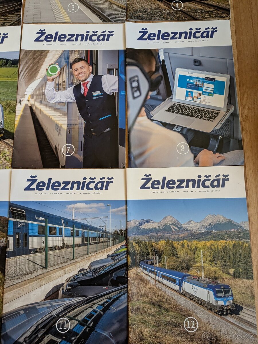 Železničář - celý ročník časopisu 2024 - 4