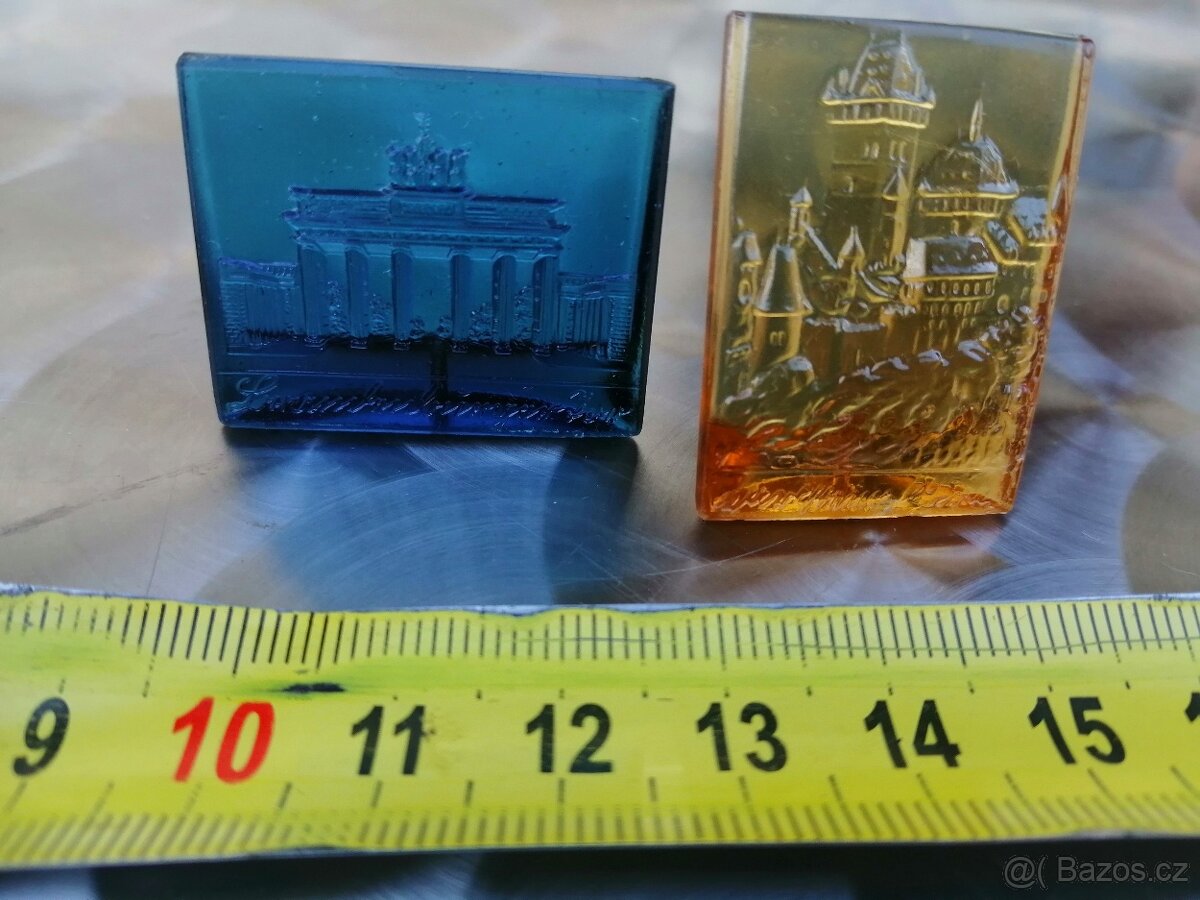 Starožitné skleněné miniaturky - 4