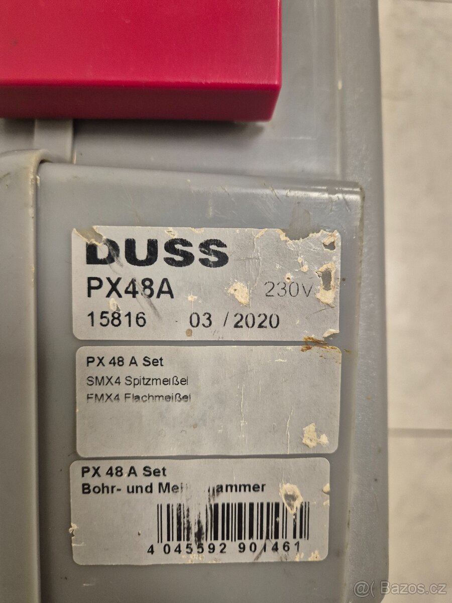 bourací/vrtací kladivo DUSS PX48A - 4