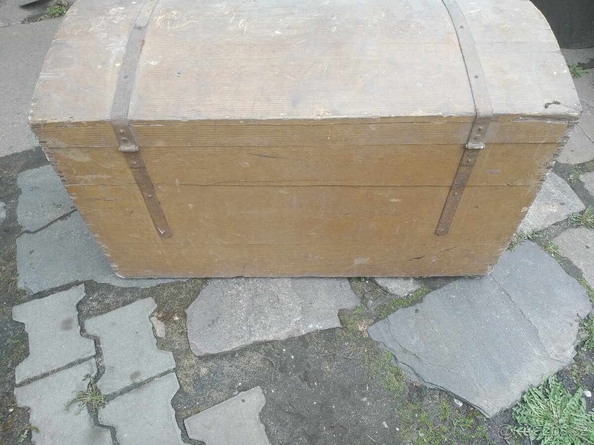 Hnědý lodní kufr - 4