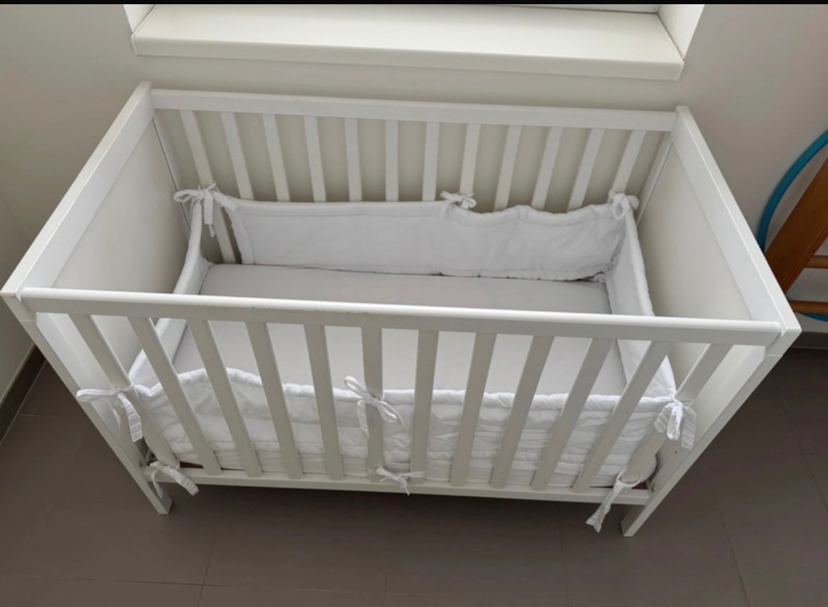 Dětská postýlka s matrací - 4