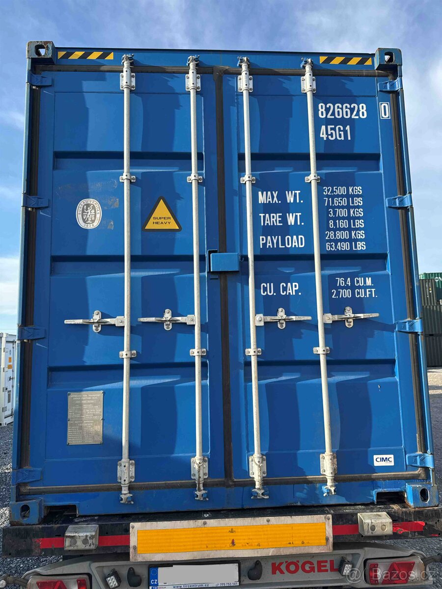 Prodám 40' lodní kontejner High Cube – nový, 12 m - 4