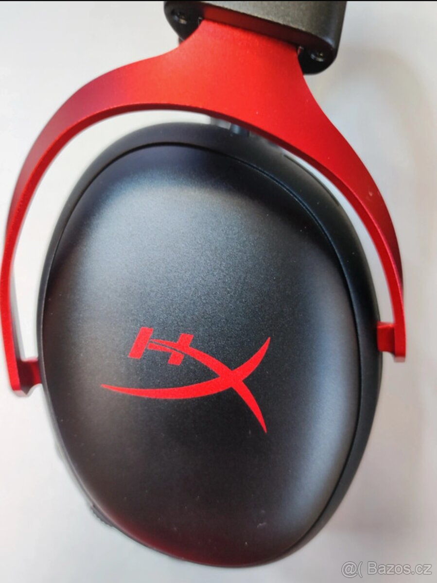 Herní sluchátka HyperX Cloud III S Wireless Red - 4