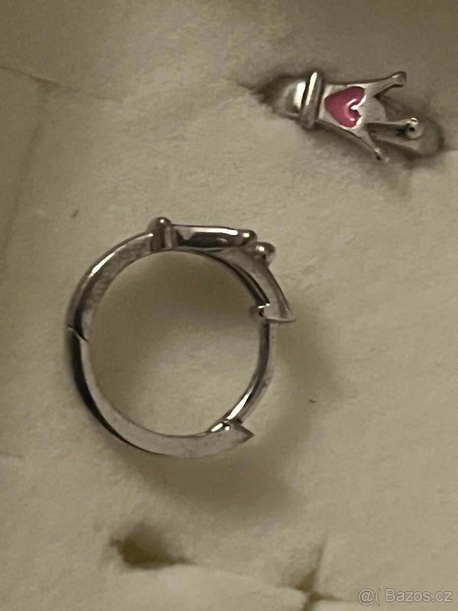 Detske stříbrné náušnice Apart - 4