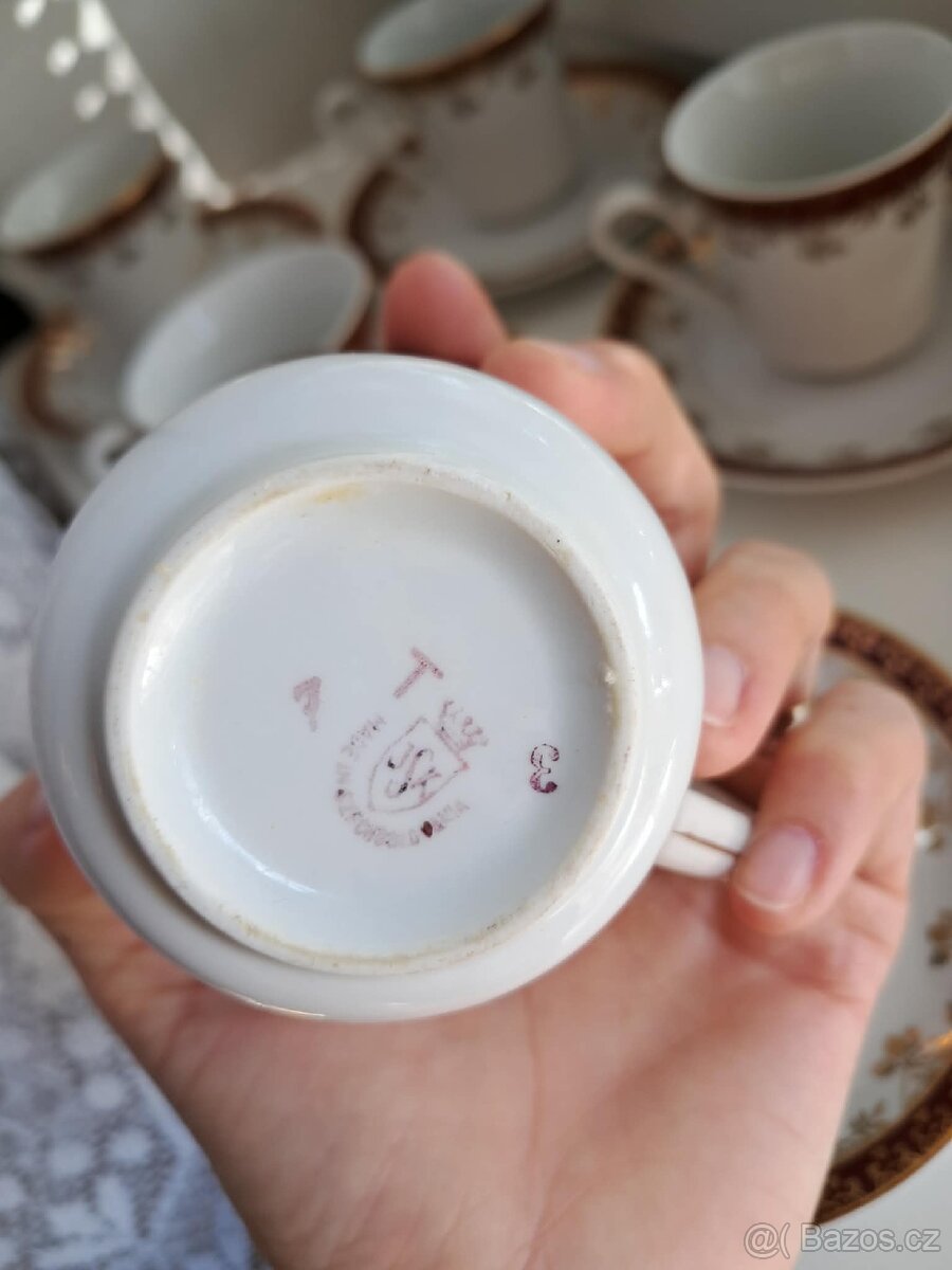 Retro kávový (moka) set - 4