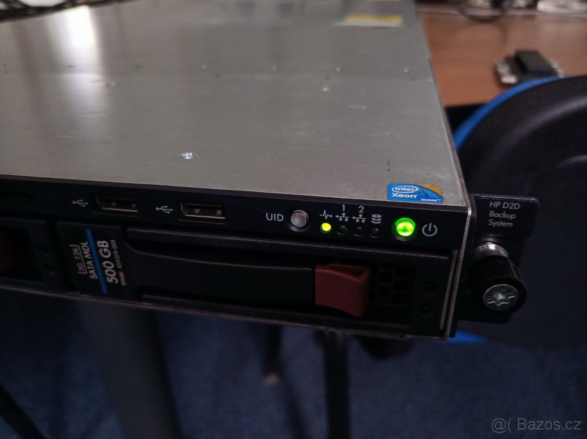 HP StorageWorks D2D2502i-G02/E5520@2.27GHz/24GB RAM/2TB HDD - 4