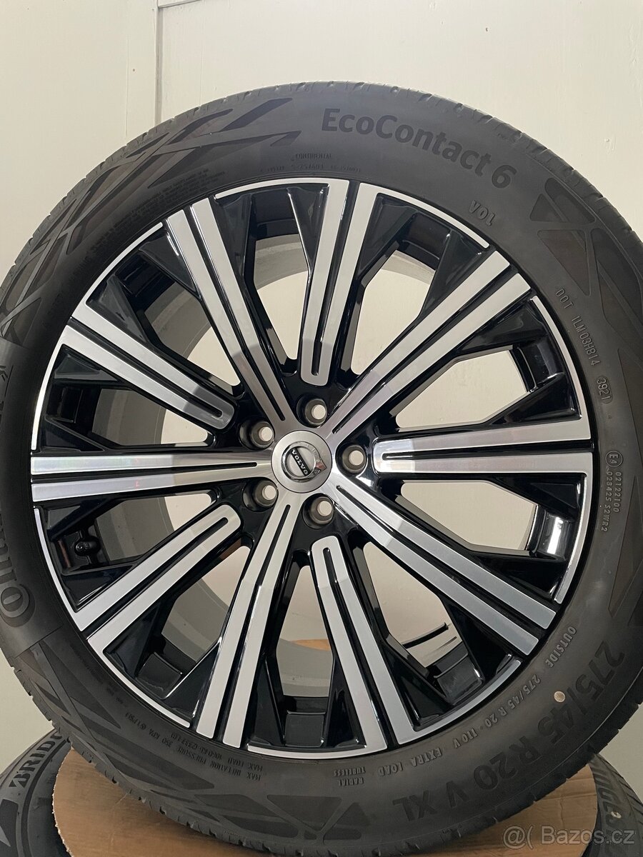 Original alu Volvo XC90 II r20 + Conti 275/45/20 - 4