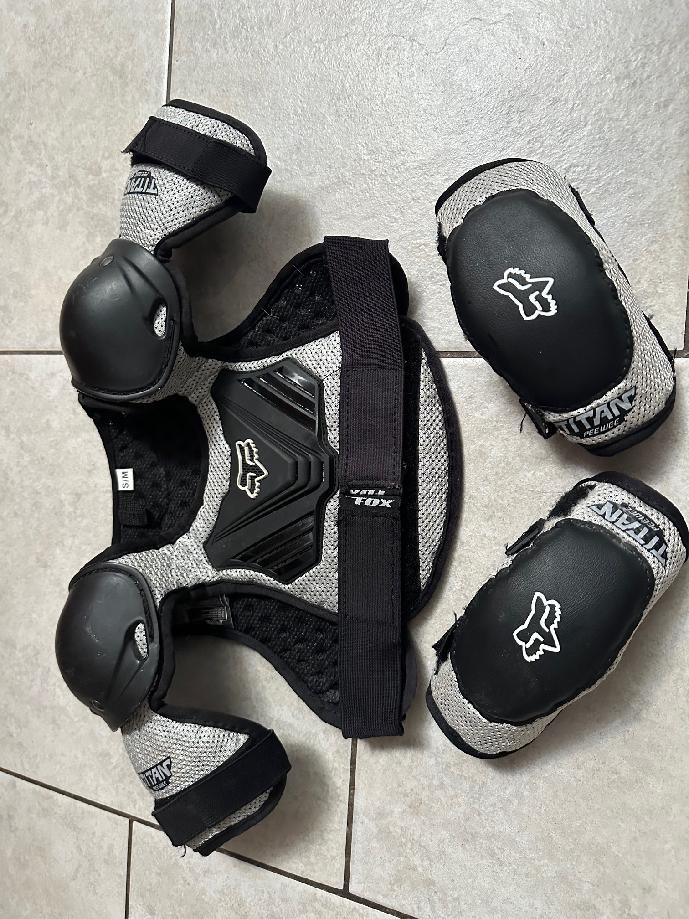 Motorkářské boty Fox, vel. 30-31 - 4