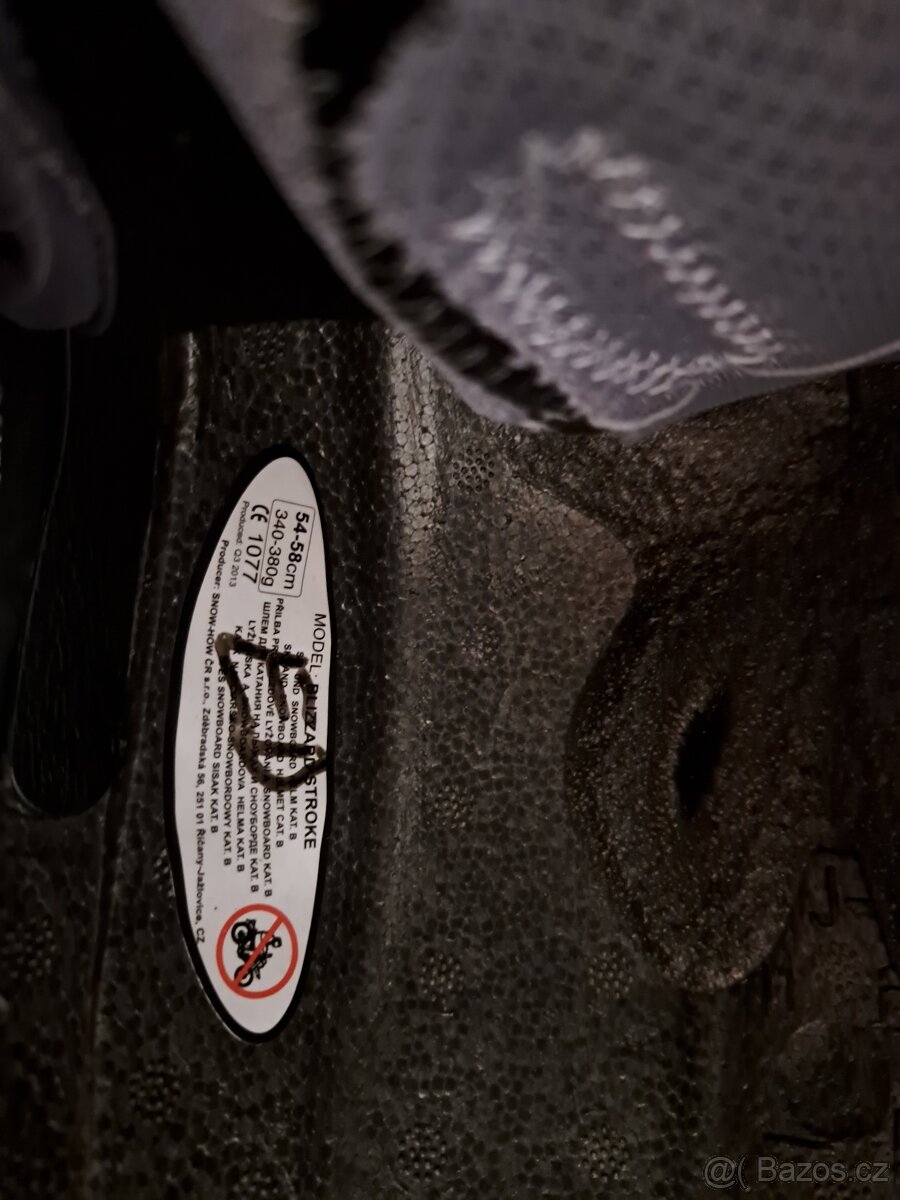 Lyžařská helma 54-58 cm - 4