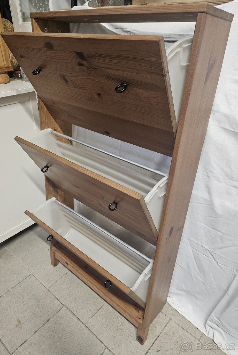 Botník Ikea Leksvik mořidlo antik - 4