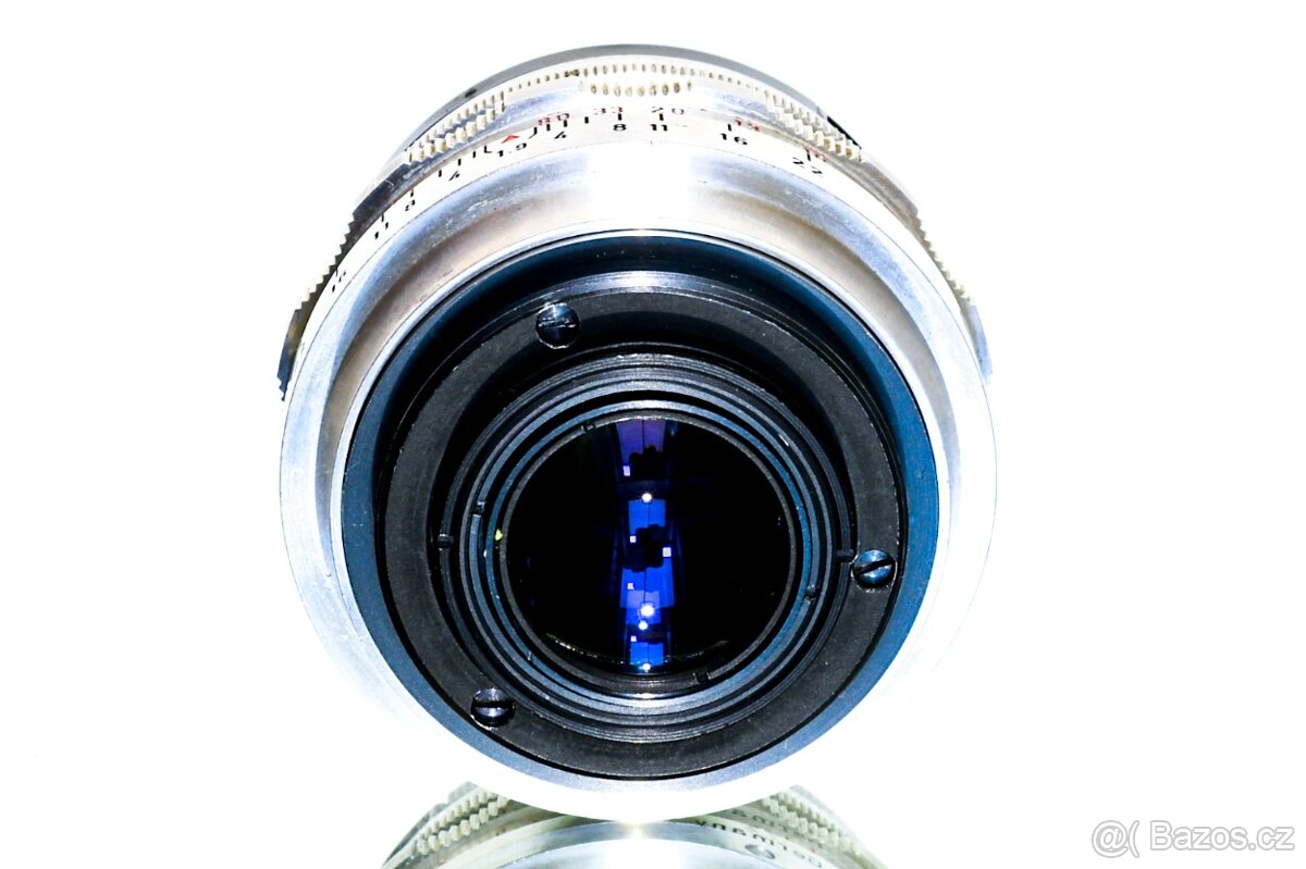 Meyer Primoplan 1,9/58 RED V M42 14-lamelový TOP STAV - 4