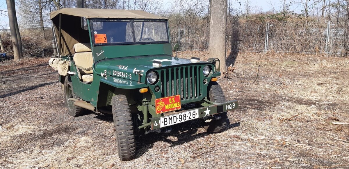 Prodám Jeep Willys - 4