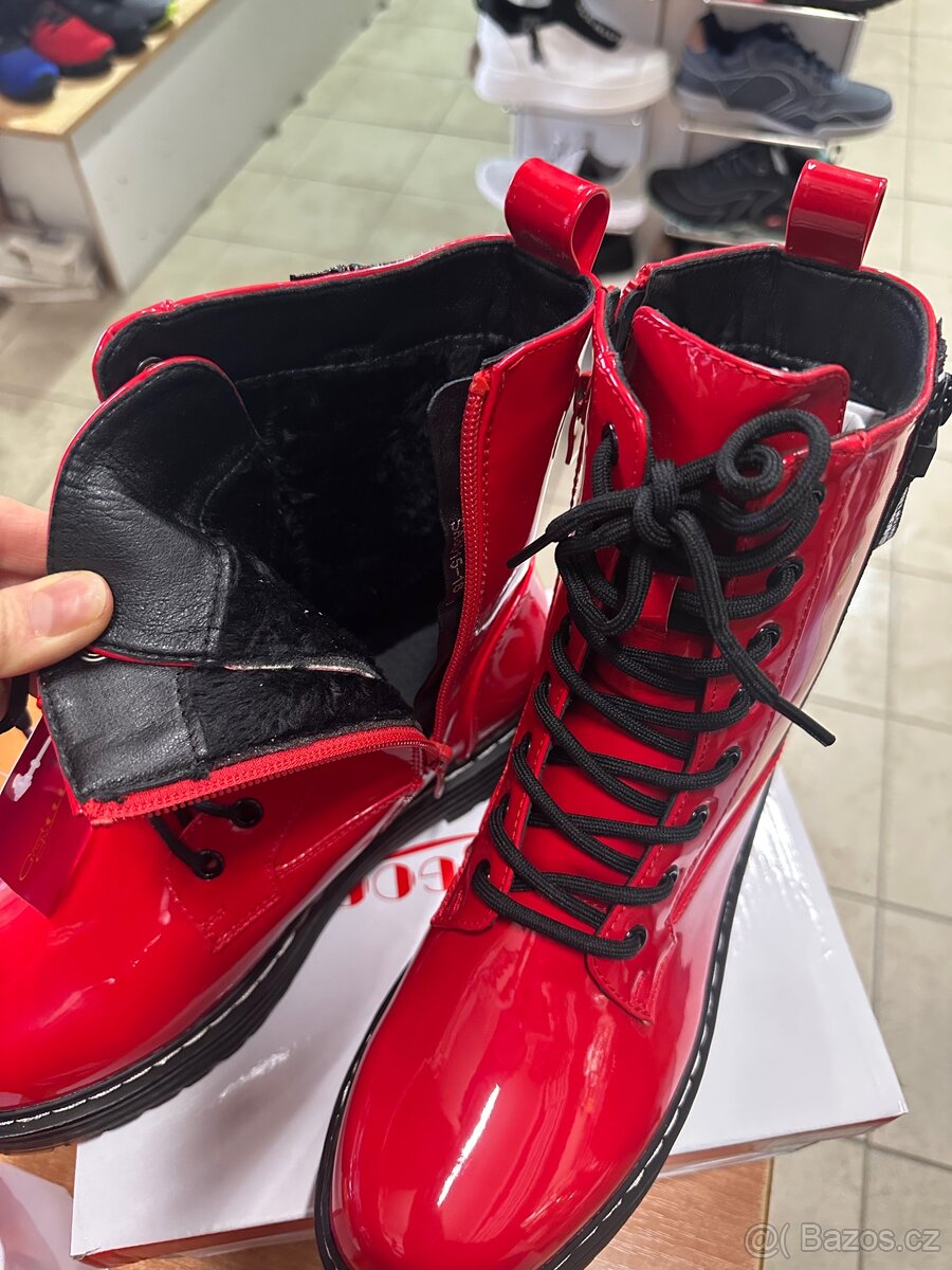 Damske zimni kotníčkové boty - 4