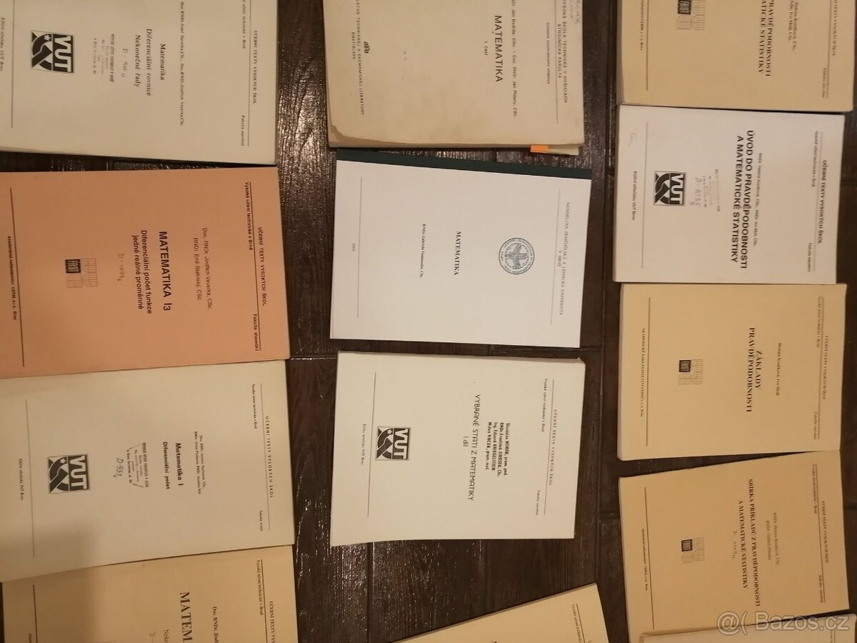 SLEVA - učebnice matematiky pro vysokou školu - skripta - 4