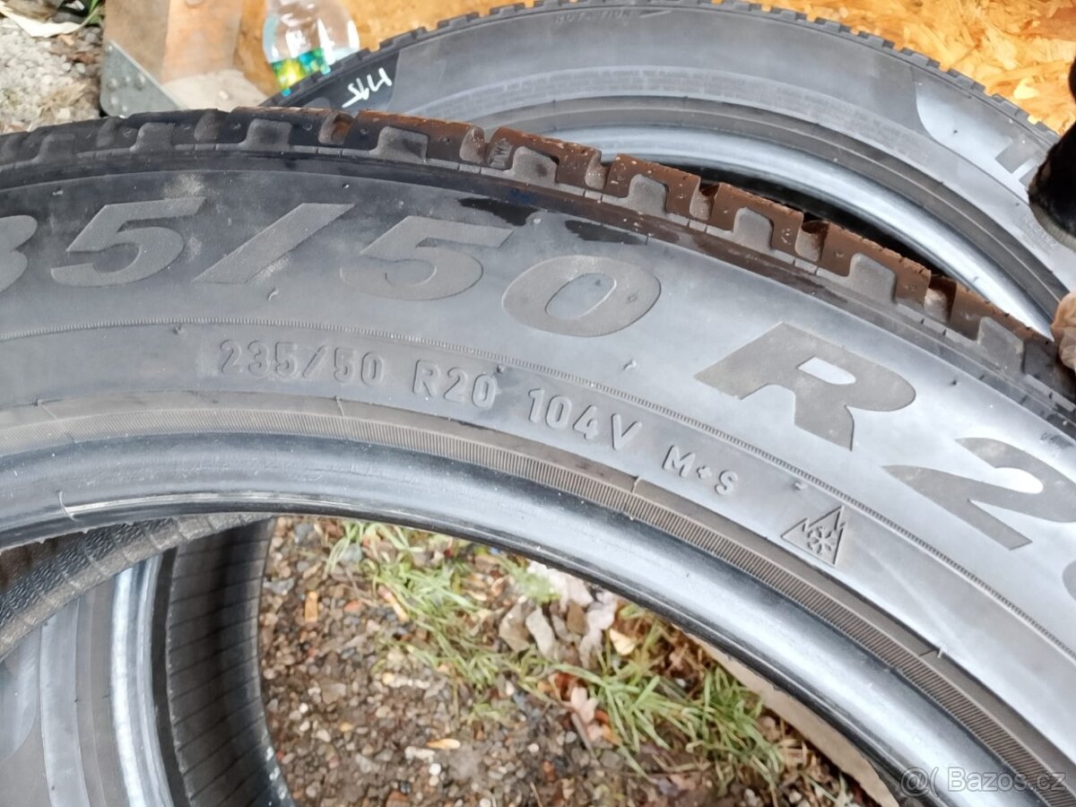 235/50/20 104v Pirelli - zimní pneu 2ks - 4