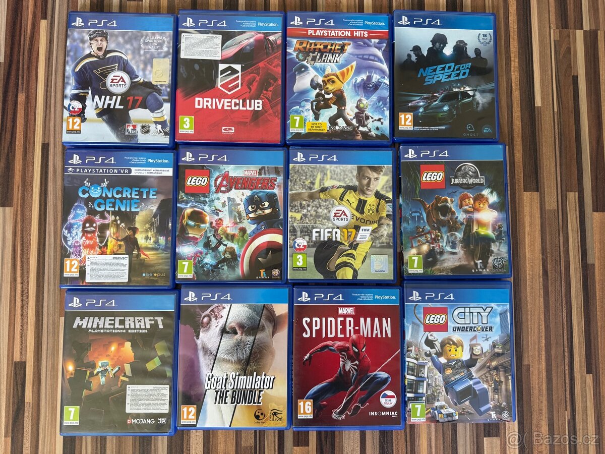 PS4 + ovladače + hry - 4